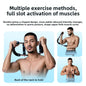 60-120Lbs Luxury Edition Silent Black Blue Five Level Adjustment, Portable Home Gym Equipment for Chest and Arm Exercises,Chest Workout Strengthen Chest and Armmuscles Men'S Fitness Trainer Detachable Portable Spring Resistance Portable Home Gym Equipment