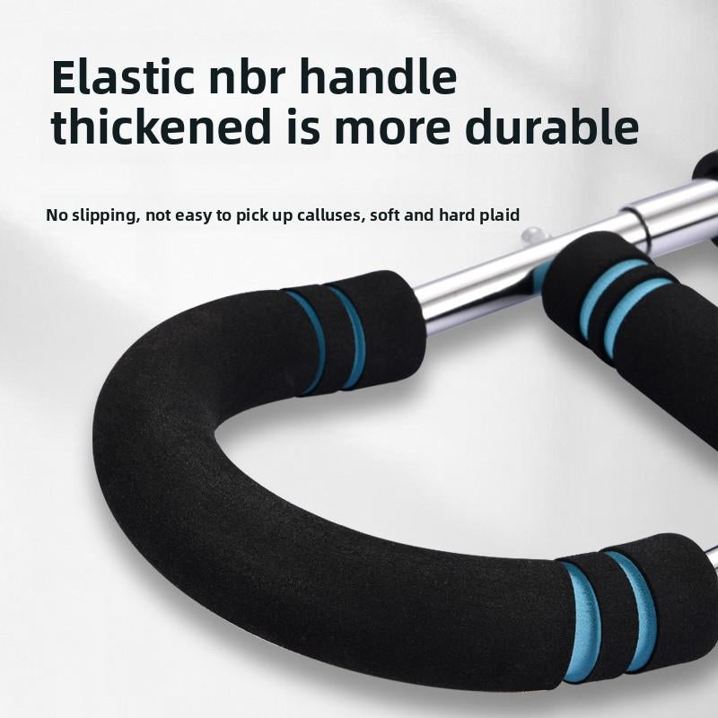 60-120Lbs Luxury Edition Silent Black Blue Five Level Adjustment, Portable Home Gym Equipment for Chest and Arm Exercises,Chest Workout Strengthen Chest and Armmuscles Men'S Fitness Trainer Detachable Portable Spring Resistance Portable Home Gym Equipment