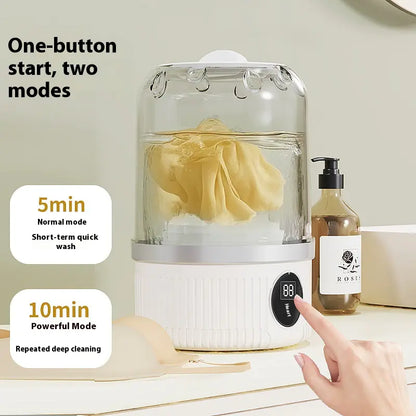 Washing Machine - Portable & Wireless !