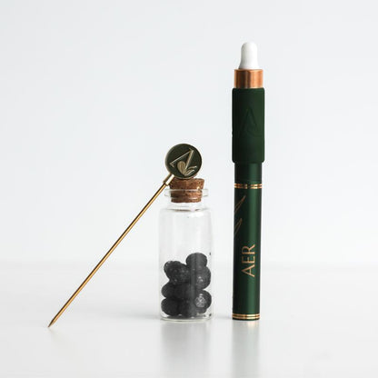 Aer Cosmetics Award-Winning Tubing, Voluminous, Lengthening, Customizable Mascara Patent-Pending Infinity Mascara Starter Kit