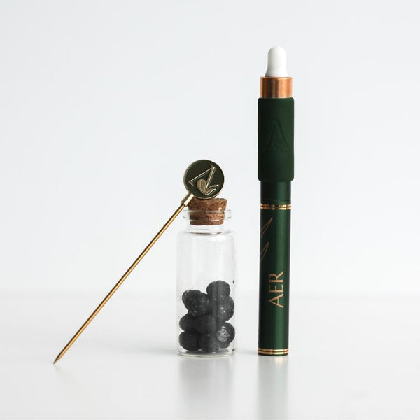 Aer Cosmetics Award-Winning Tubing, Voluminous, Lengthening, Customizable Mascara Patent-Pending Infinity Mascara Starter Kit
