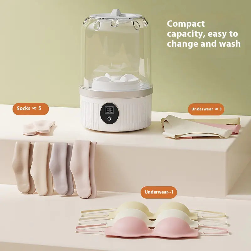 Washing Machine - Portable & Wireless !