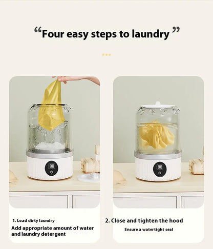 Washing Machine - Portable & Wireless !